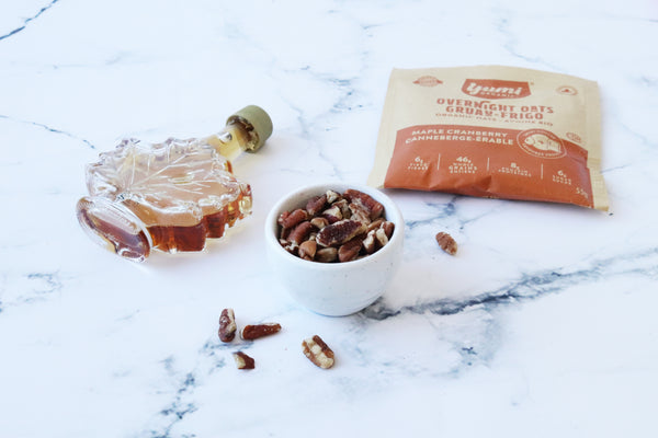 Pecan Pie Overnight Oats - YUMi ORGANICS