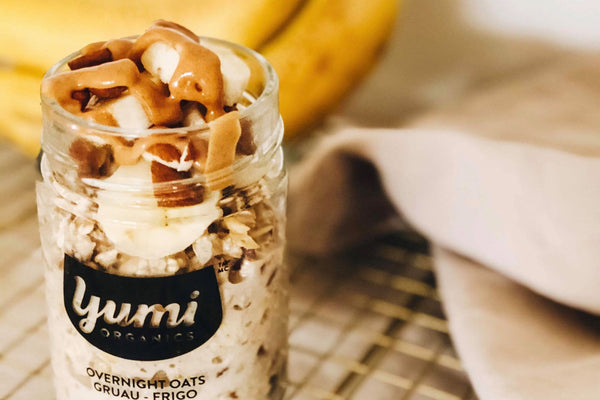 Sweet & Salty Overnight Oats - YUMi ORGANICS