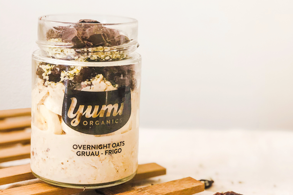 Nutritious Maple Cranberry Overnight Oats - YUMi ORGANICS