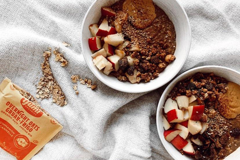 Peanut Butter & Apple Overnight Oats