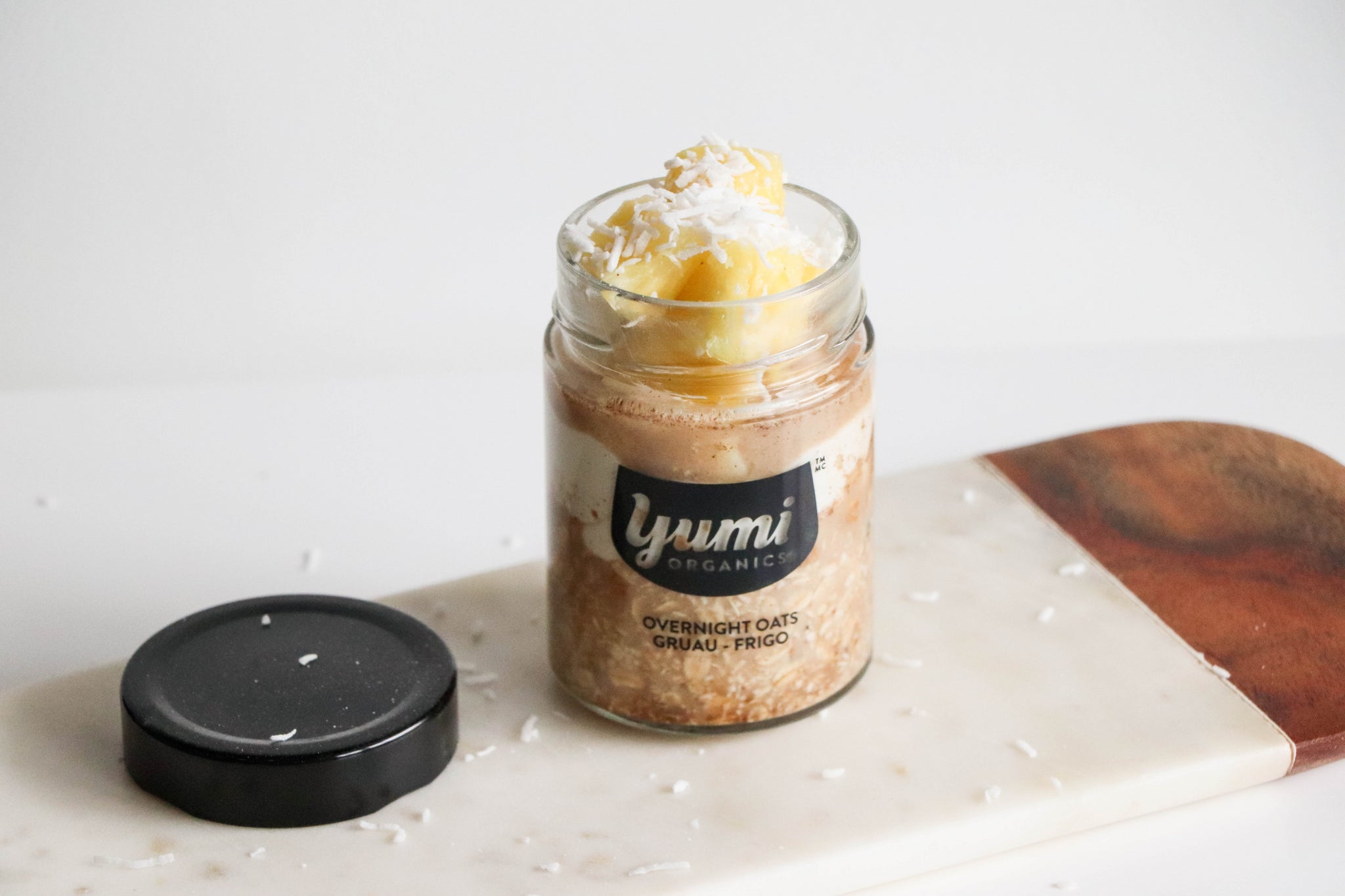 Pina Colada Overnight Oats