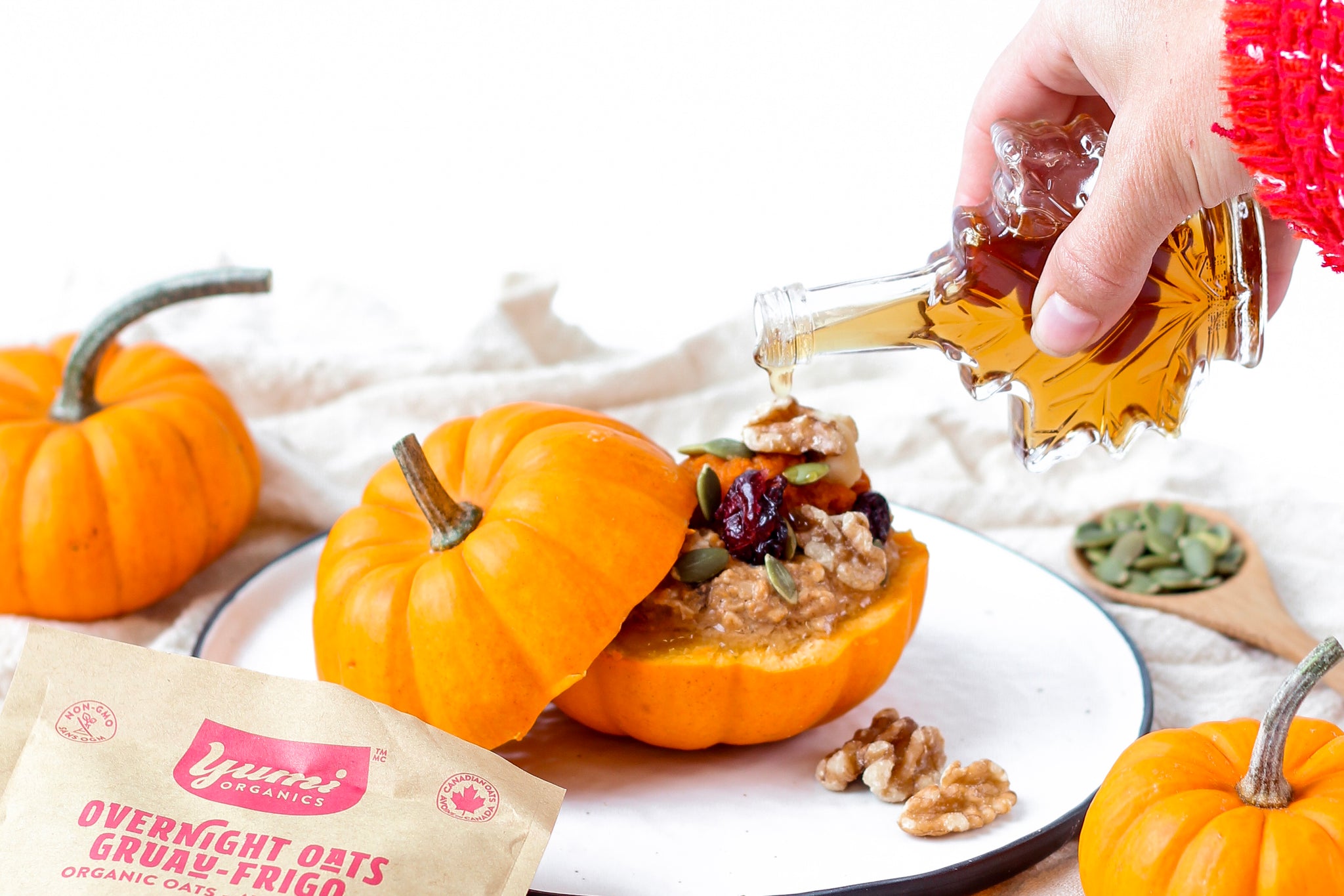 Pumpkin Spice Overnight Oats