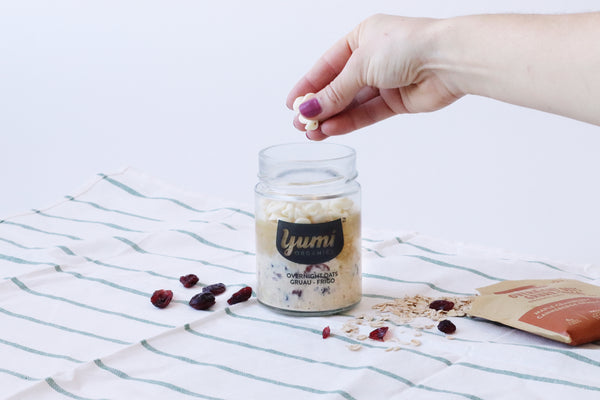 Maple Tahini Overnight Oats - YUMi ORGANICS