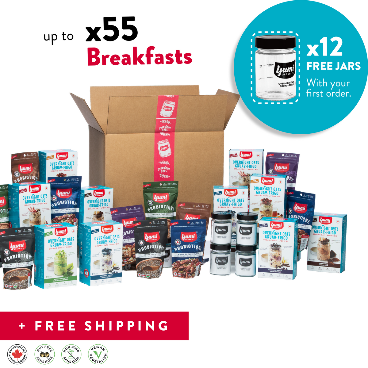 Double - Yumi 55 Kit – YUMi ORGANICS