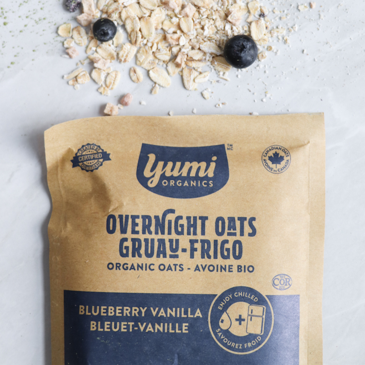 Blueberry Vanilla Overnight Oats