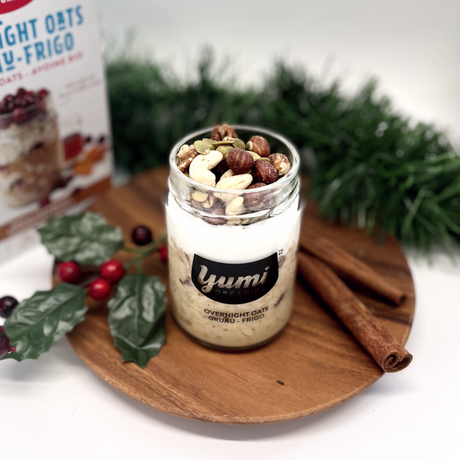 Eggnog Overnight Oats