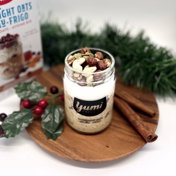 Eggnog Overnight Oats