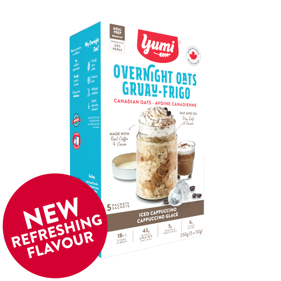 Iced Cappuccino Overnight Oats