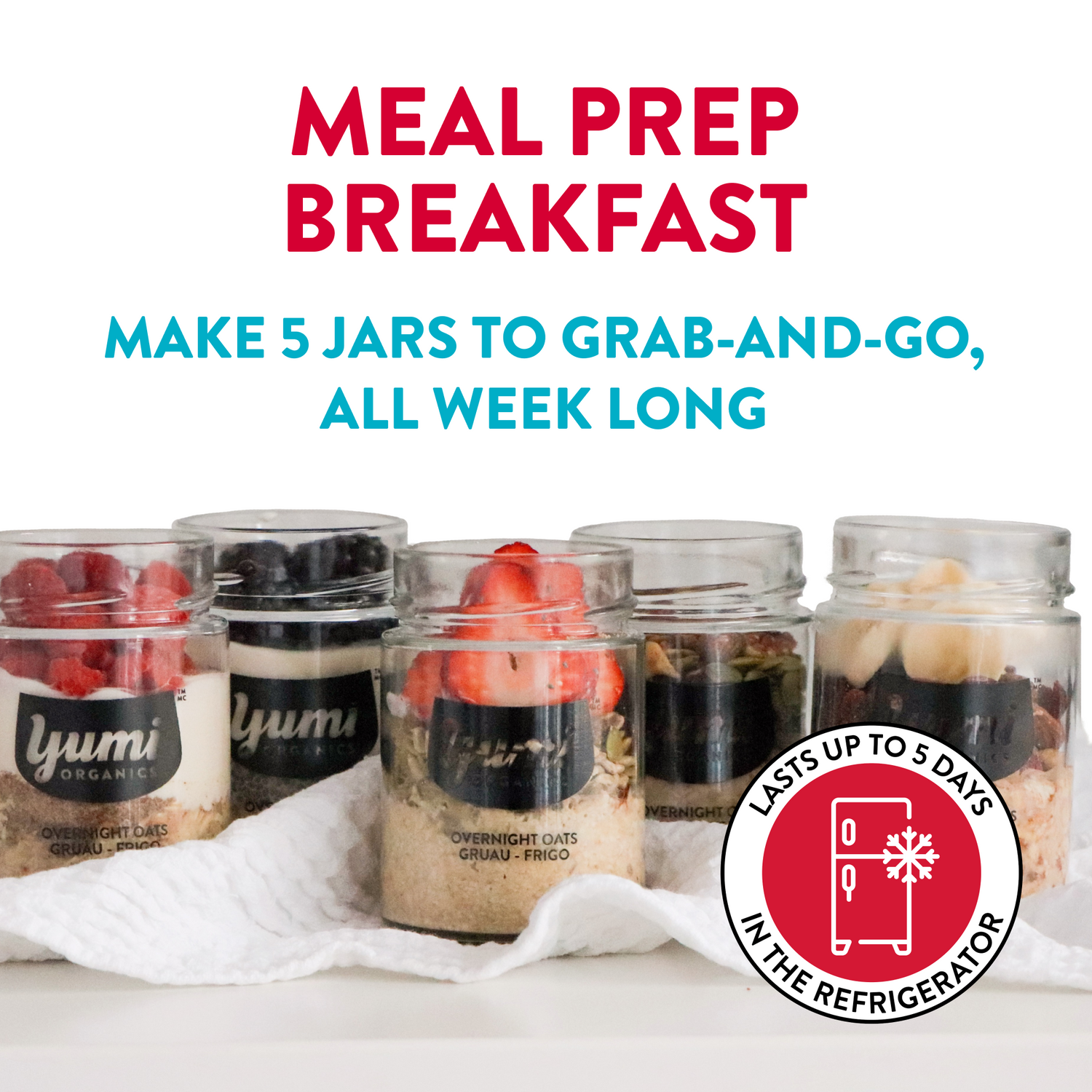 Peaches & Cream Overnight Oats