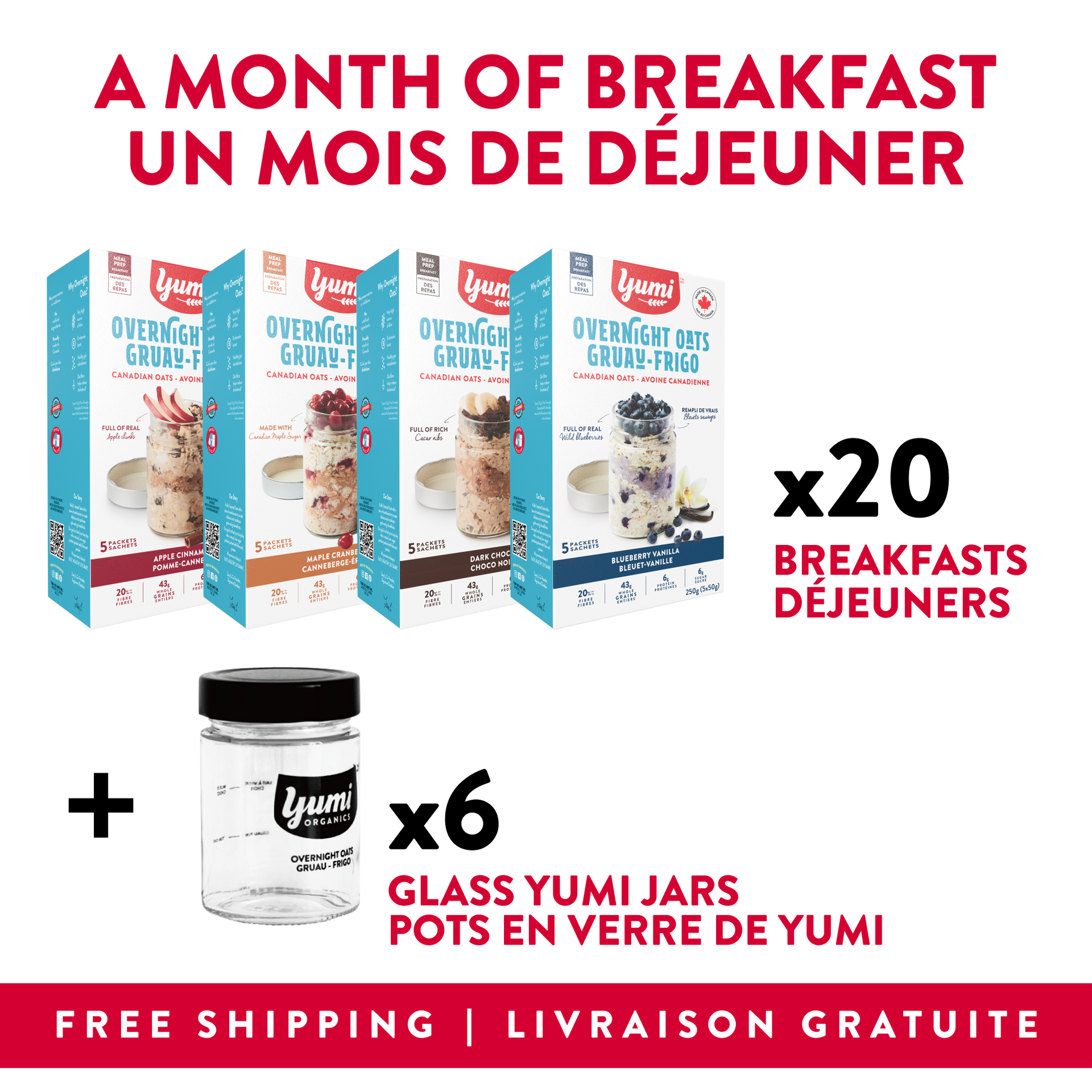 YUMi Organics Overnight Oats Starter Kit – YUMi ORGANICS