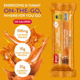 Salted Caramel Yumi Energy Caffeinated Oat Bars