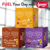 Salted Caramel Yumi Energy Caffeinated Oat Bars