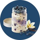 Blueberry Vanilla Overnight Oats