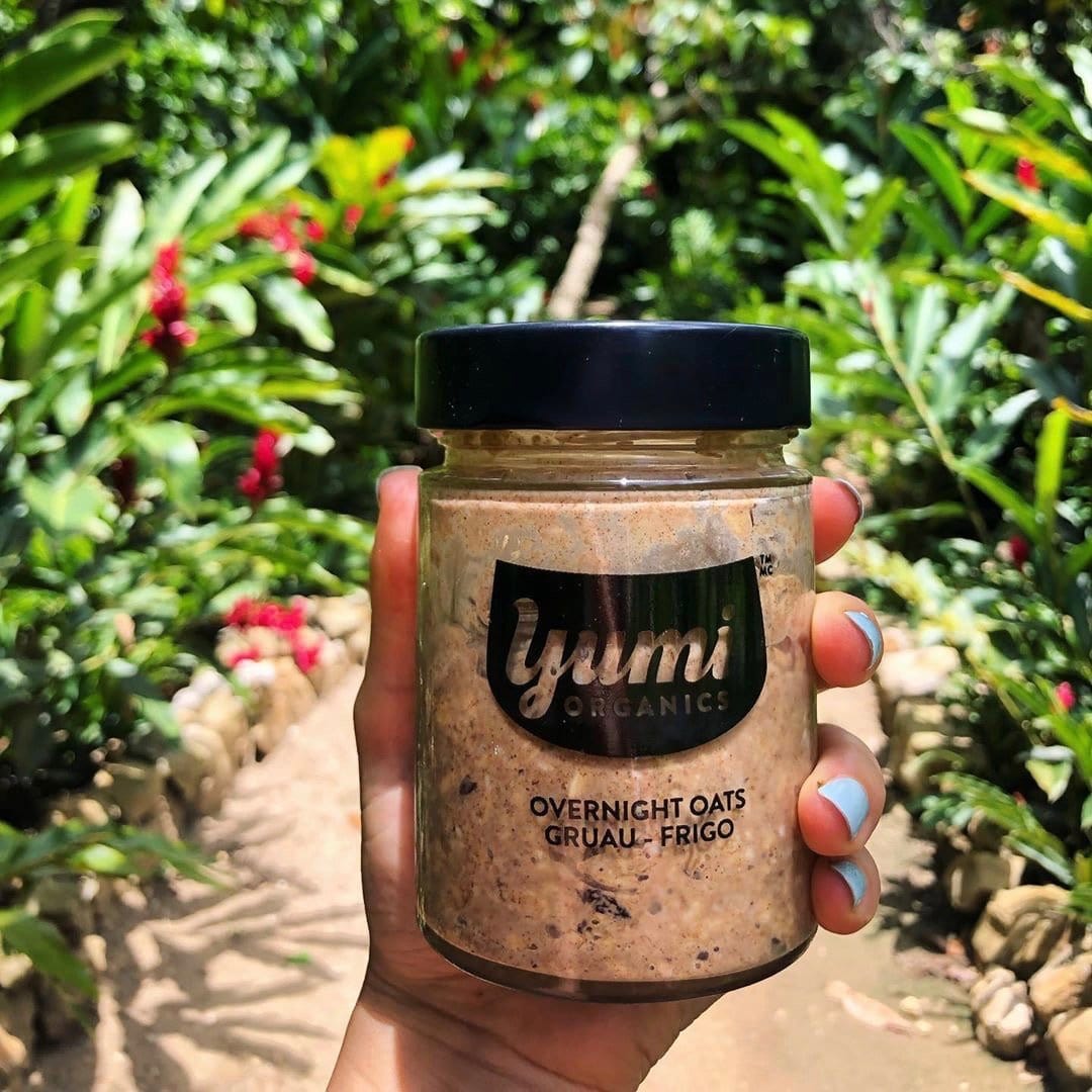 Apple Cinnamon Overnight Oats - YUMi ORGANICS
