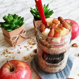 Apple Cinnamon Overnight Oats - YUMi ORGANICS