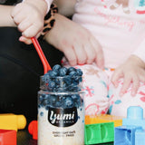 Blueberry Vanilla Overnight Oats - YUMi ORGANICS