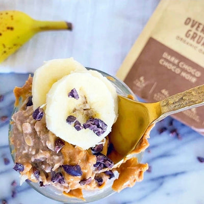 Dark Choco Overnight Oats - YUMi ORGANICS